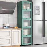 Zichtbare acryl -deurserver Bamboo Dinner Server voor woonkamer