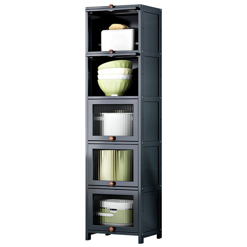 Zichtbare acryl -deurserver Bamboo Dinner Server voor woonkamer
