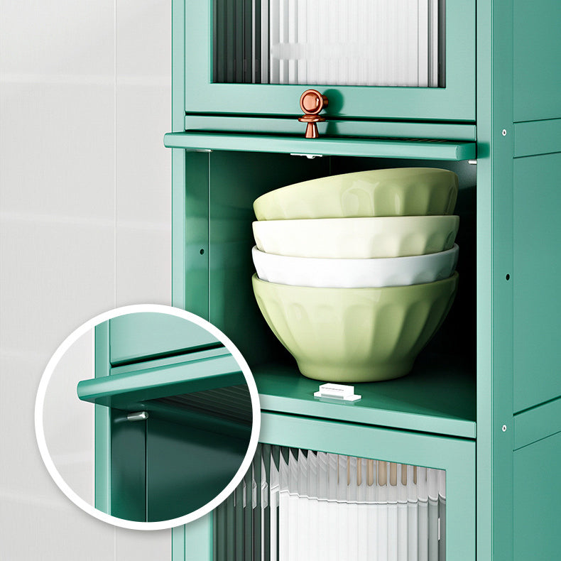 Zichtbare acryl -deurserver Bamboo Dinner Server voor woonkamer