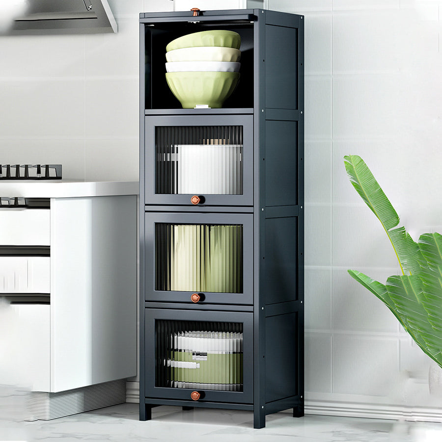 Zichtbare acryl -deurserver Bamboo Dinner Server voor woonkamer