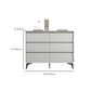 15.6-inch W Modern Storage Chest Stone Storage Chest Dresser with 3/6 Drawers Clearhalo 'Bedroom Furniture' 'Dressers & Chests' 'dressers_chests' 'furn' 'furn_dressers_chests' 'Furniture' 6697448