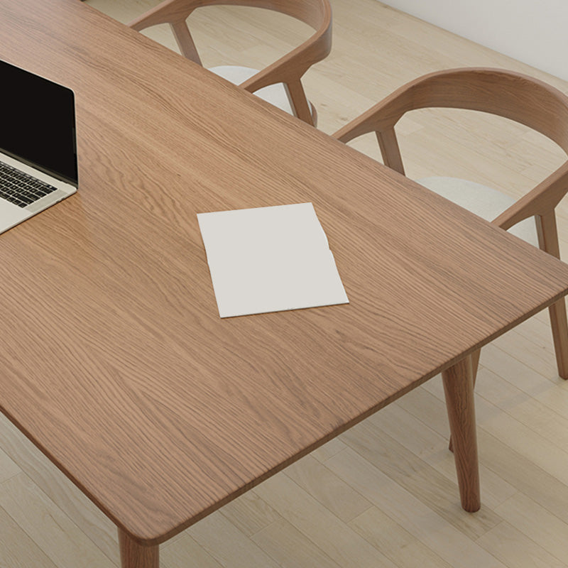 MODERNA DESCA DI SCRITTURA IN LEGNO STRASSIMENTE 29,53 pollici Distanta da ufficio con Parsons Base