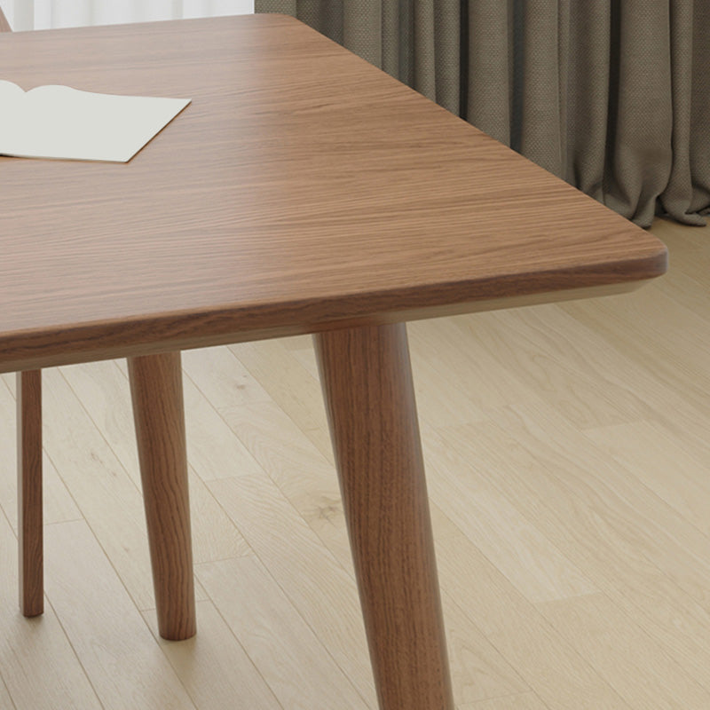 MODERNA DESCA DI SCRITTURA IN LEGNO STRASSIMENTE 29,53 pollici Distanta da ufficio con Parsons Base