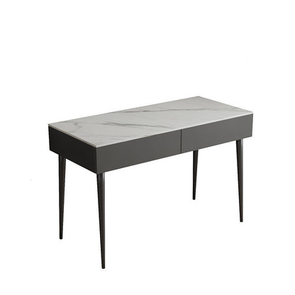 Scrivania contemporanea da ufficio antico scrivania per computer con 2 cassetti