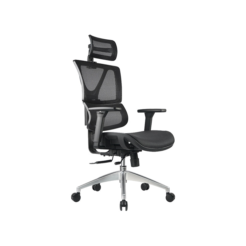 Removable Arms Office Chair Modern Adjustable Seat Height Desk Chair with Wheels Clearhalo 'furn' 'furn_office_chair' 'Furniture' 'Office Chairs' 'Office Furniture' 'office_chair' 6702502