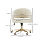 White Modern Swivel Chair Adjustable Seat Height Office Chair with Wheels Clearhalo 'furn' 'furn_office_chair' 'Furniture' 'Office Chairs' 'Office Furniture' 'office_chair' 6702533