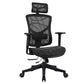 Removable Arms Office Chair Modern Adjustable Seat Height Swivel Chair with Wheels