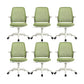 Modern Adjustable Arms Office Chair Height-adjustable Task Chair for Office Green 6 Piece Set Clearhalo 'furn' 'furn_office_chair' 'Furniture' 'Office Chairs' 'Office Furniture' 'office_chair' 6702695