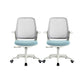 Modern Adjustable Arms Office Chair Height-adjustable Task Chair for Office Blue 2 Piece Set Clearhalo 'furn' 'furn_office_chair' 'Furniture' 'Office Chairs' 'Office Furniture' 'office_chair' 6702700