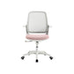 Modern Adjustable Arms Office Chair Height-adjustable Task Chair for Office Pink 1 Piece Clearhalo 'furn' 'furn_office_chair' 'Furniture' 'Office Chairs' 'Office Furniture' 'office_chair' 6702709