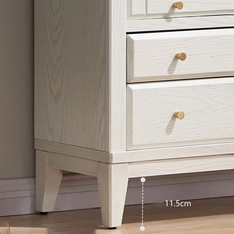 Estantería moderna de la biblioteca de estantería estándar de madera blanca con puertas