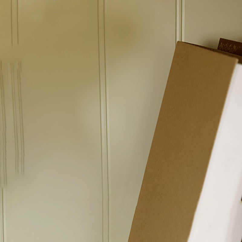 Estante de estilo moderno estante de madera estándar de madera en blanco