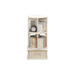 Contemporary Wooden Bookcase Standard Closed Back Bookshelf with Drawer