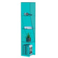 Modern Style Closed Back Bookshelf Vertical Acrylic Bookcase 10"L x 10"W x 65"H Aqua Clearhalo 'Bookcases' 'furn' 'furn_bookcases' 'Furniture' 'Office Furniture' 6703740