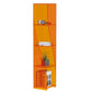Modern Style Closed Back Bookshelf Vertical Acrylic Bookcase 10"L x 10"W x 65"H Orange Clearhalo 'Bookcases' 'furn' 'furn_bookcases' 'Furniture' 'Office Furniture' 6703744