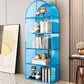 Glam Standard Acryl Bookshelf Gesloten Back -boekenkast met planken
