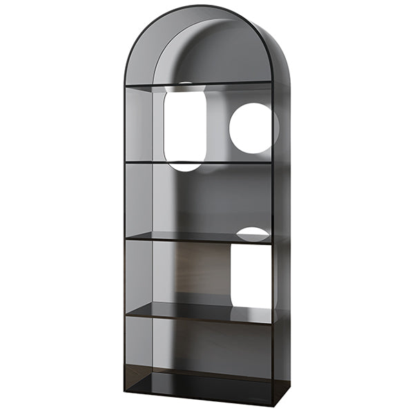 Glam Standard Acryl Bookshelf Gesloten Back -boekenkast met planken