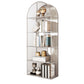 Glam Standard Acryl Bookshelf Gesloten Back -boekenkast met planken