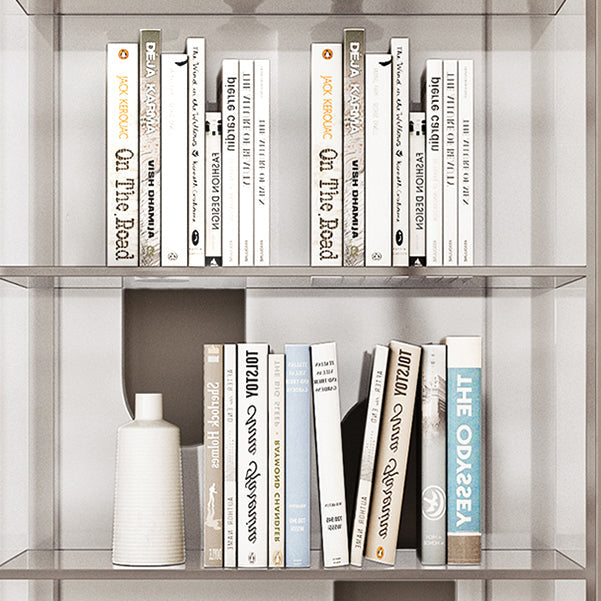 Glam Standard Acryl Bookshelf Gesloten Back -boekenkast met planken