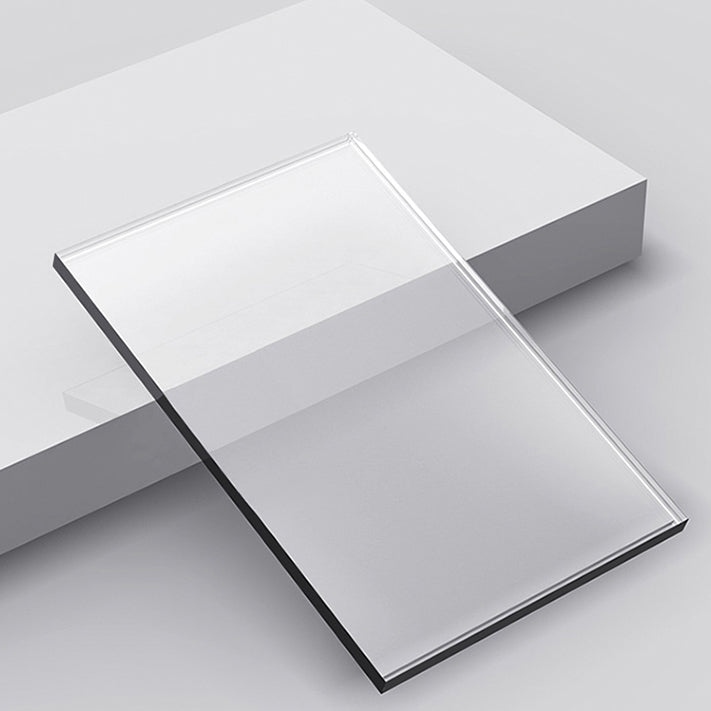 Glam Standard Acryl Bookshelf Gesloten Back -boekenkast met planken