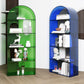 Glam Standard Acryl Bookshelf Gesloten Back -boekenkast met planken
