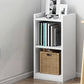 Modern Style Closed Back Bookshelf Engineered Wood Bookcase for Home
