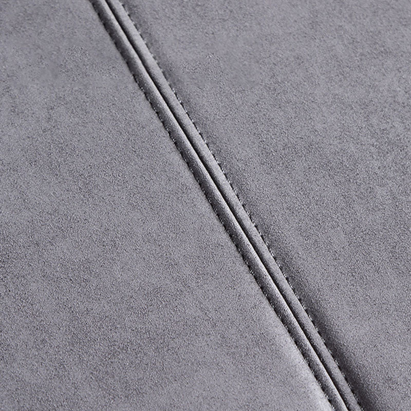 Contemporary Upholstered Bench Rectangle Seating Bench in Gray with 4 Legs Clearhalo 'Benches' 'Chairs & Seating' 'furn' 'furn_benches' 'Furniture' 'Living Room Furniture' 6703855