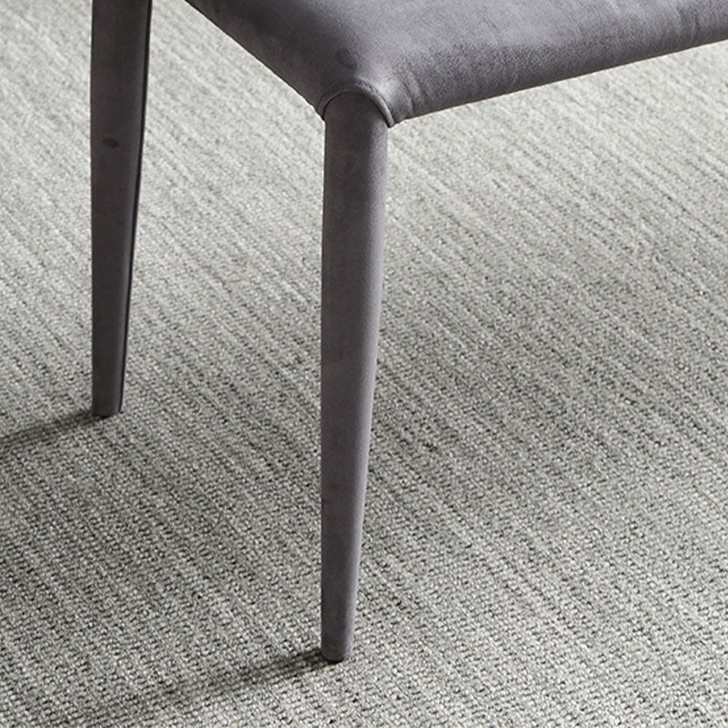 Contemporary Upholstered Bench Rectangle Seating Bench in Gray with 4 Legs Clearhalo 'Benches' 'Chairs & Seating' 'furn' 'furn_benches' 'Furniture' 'Living Room Furniture' 6703858