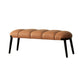 Contemporary Upholstered Bench Home Seating Bench with 4 Legs Clearhalo 'Benches' 'Chairs & Seating' 'furn' 'furn_benches' 'Furniture' 'Living Room Furniture' 6703880