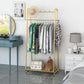 Perchero de suelo minimalista moderno con soporte de pasillo de metal para el hogar