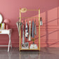 Perchero de suelo minimalista moderno con soporte de pasillo de metal para el hogar
