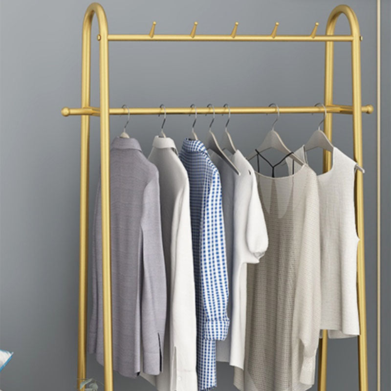 Perchero de suelo minimalista moderno con soporte de pasillo de metal para el hogar