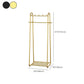 Perchero de suelo minimalista moderno con soporte de pasillo de metal para el hogar