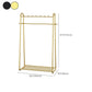 Perchero de suelo minimalista moderno con soporte de pasillo de metal para el hogar