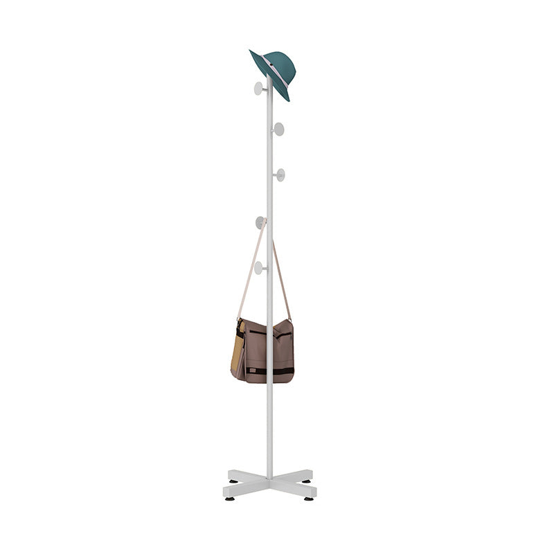 Perchero de metal para el suelo del hogar, minimalista, moderno, con árbol de entrada