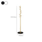 Perchero de metal para el suelo del hogar, minimalista, moderno, con árbol de entrada