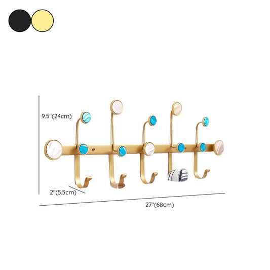 Pastel de abrigo de metal estilo moderno de la pared para el hogar