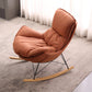 Indoor Single Rocking Chair Modern Style Lazy Rocking Chair for Bedroom