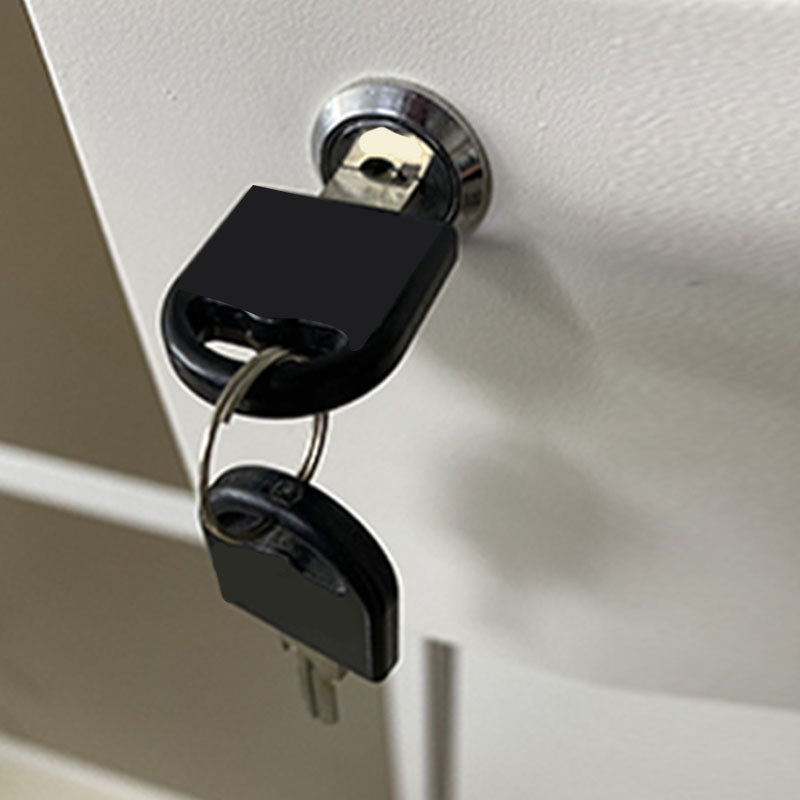 Gabinetto del file Home Office moderno mobile in metallo a colori solidi su Castori