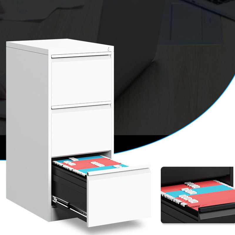 Babyet moderno de archivo puro en color de metal de metal para la oficina en casa