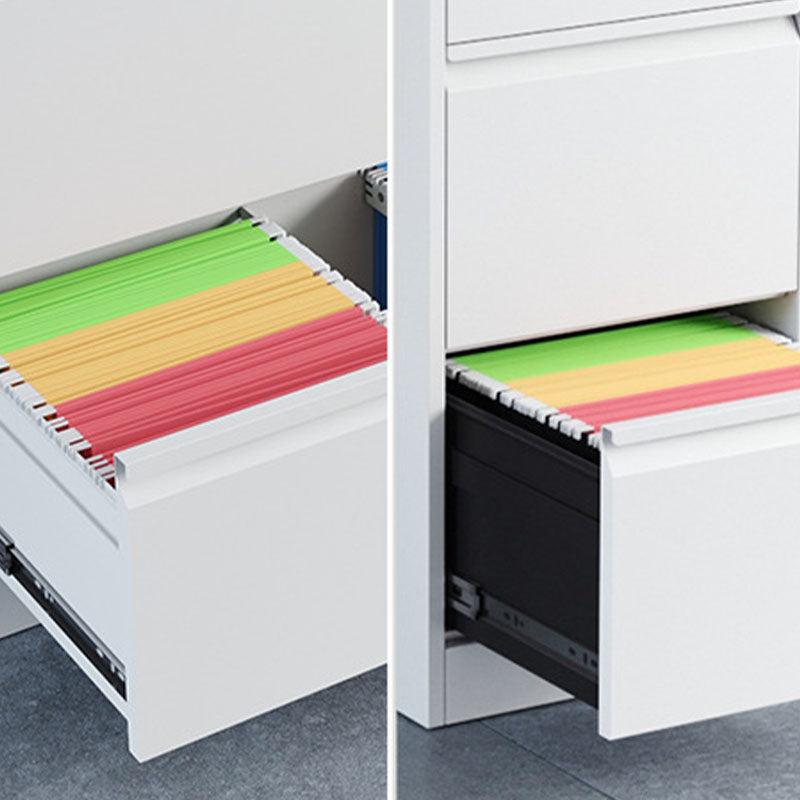 Babyet moderno de archivo puro en color de metal de metal para la oficina en casa