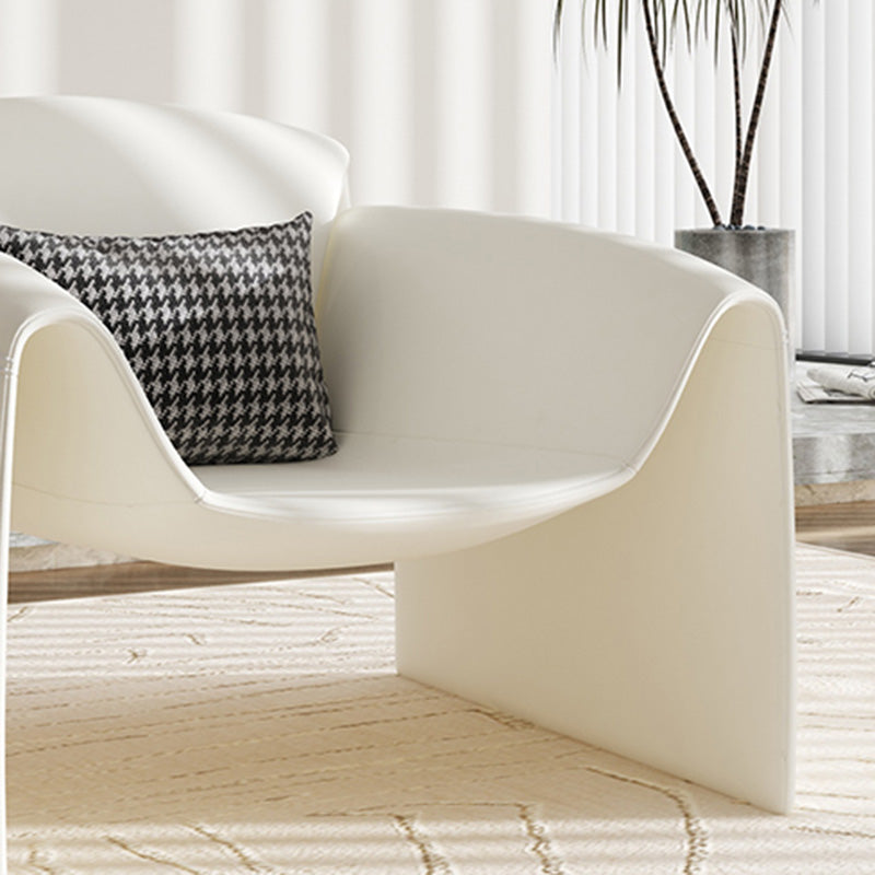 37.4" Wide Faux Leather Armchair Arms Included Chair for Living Room Clearhalo 'Accent Chairs' 'accent_chairs' 'Chairs & Seating' 'furn' 'furn_accent_chairs' 'Furniture' 'Living Room Furniture' 6704401