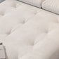 Luxurious Full/Queen Convertible Sofa Tufted Upholstery Sofa Bed Clearhalo 'furn' 'furn_futons' 'Furniture' 'Futons & Daybeds' 'Futons' 'Living Room Furniture' 6704723