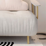 Luxurious Full/Queen Convertible Sofa Tufted Upholstery Sofa Bed Clearhalo 'furn' 'furn_futons' 'Furniture' 'Futons & Daybeds' 'Futons' 'Living Room Furniture' 6704728