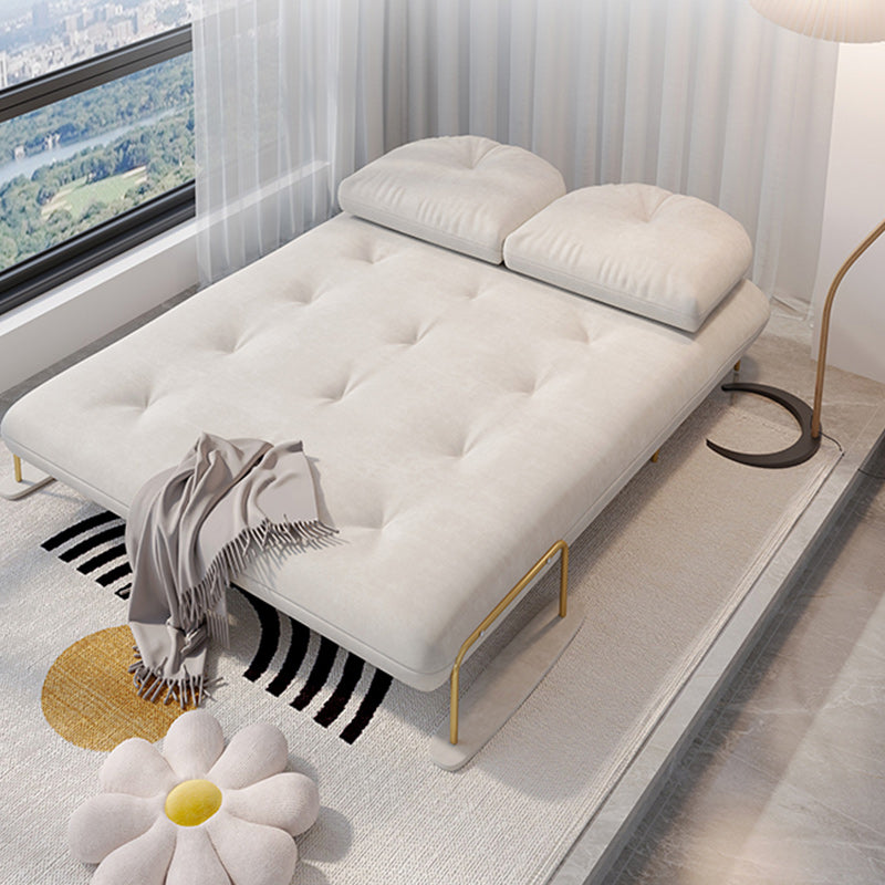 房状のグラムコンバーチブルソファフル/クイーンサイズの布張りのラブシート2羽の枕と