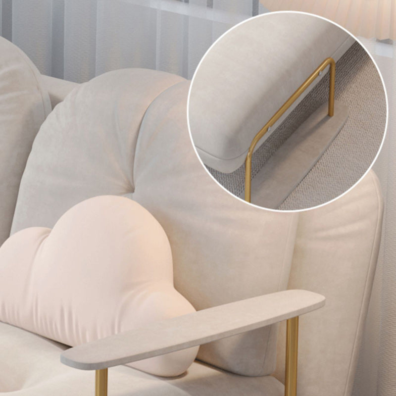 房状のグラムコンバーチブルソファフル/クイーンサイズの布張りのラブシート2羽の枕と