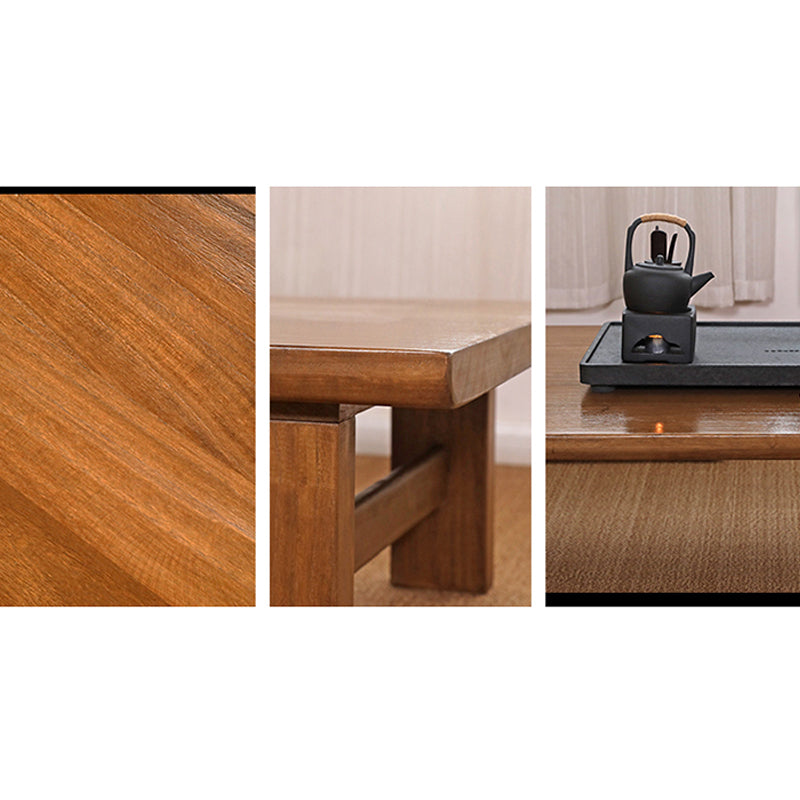Rectangle Coffee Table Solid Wood Modern Single Coffee Table Clearhalo 'Coffee & Accent Tables' 'Coffee Tables' 'coffee_tables' 'furn' 'furn_coffee_tables' 'Furniture' 'Living Room Furniture' 6704776