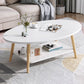 Wood Coffee Table No Distressing Single Coffee Table with Shelf Clearhalo 'Coffee & Accent Tables' 'Coffee Tables' 'coffee_tables' 'furn' 'furn_coffee_tables' 'Furniture' 'Living Room Furniture' 6705060