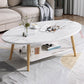 Wood Coffee Table No Distressing Single Coffee Table with Shelf Clearhalo 'Coffee & Accent Tables' 'Coffee Tables' 'coffee_tables' 'furn' 'furn_coffee_tables' 'Furniture' 'Living Room Furniture' 6705065