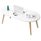 Wood Coffee Table No Distressing Single Coffee Table with Shelf Clearhalo 'Coffee & Accent Tables' 'Coffee Tables' 'coffee_tables' 'furn' 'furn_coffee_tables' 'Furniture' 'Living Room Furniture' 6705082